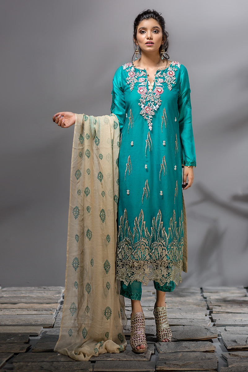 Sea Green Festive