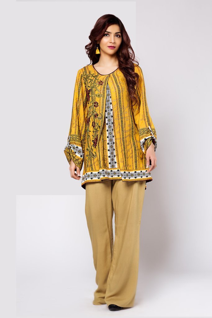 Yellow Tribal YT-CT-D1 (Unstitched)